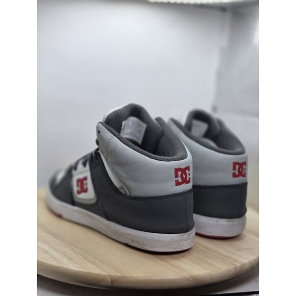 DC CURE HI TOP Men's Gray Skate Inspired Sneakers SHOES Size 9 ADYS400072 - Picture 6 of 8